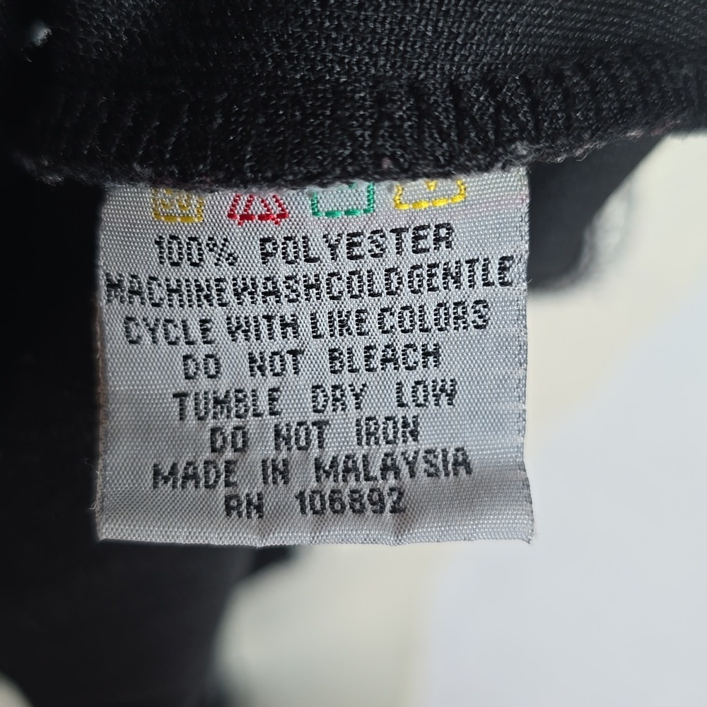 Vtg Joker Brand Classick Track Jacket XXL Black Streetwear Y2K Embroidered - Picture 9 of 13